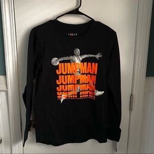 NWT! Jordan Jumpman Long Sleeve Shirt